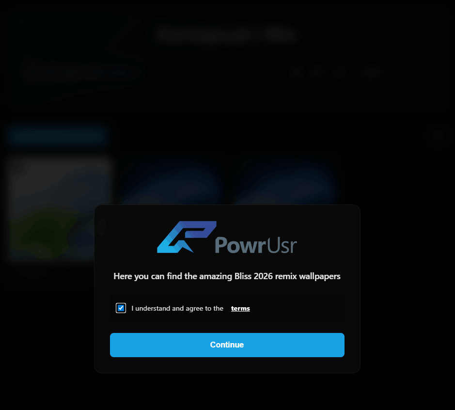 Random visitors are greeted with your logo and the custom welcome message.