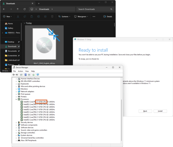 how to update windows 11 21h2 to 22h2 on unsupported pc